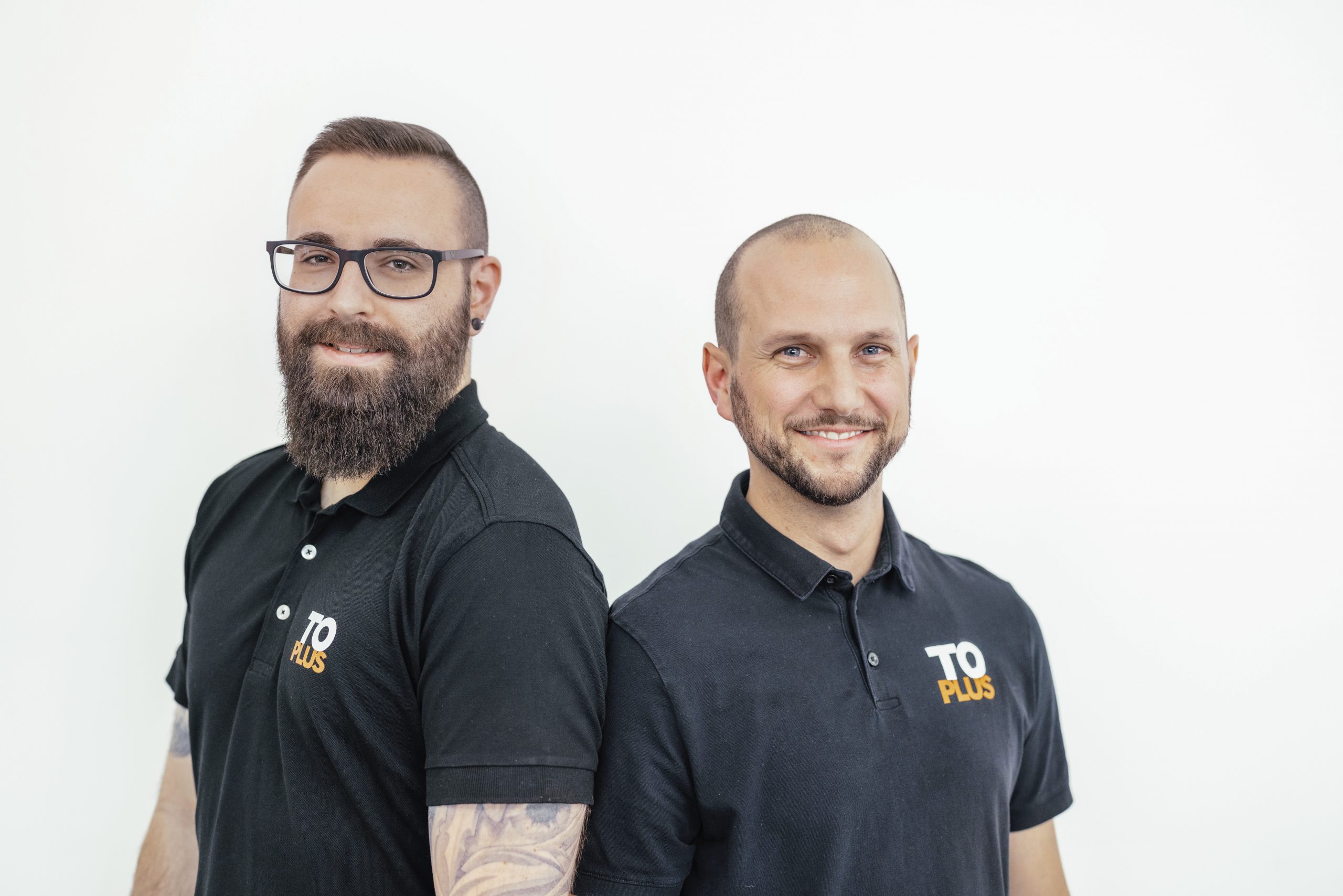 Referentenportrait zum Seminar - Digitale Fertigung Orthetik und Prothetik, von links Alexander Krieger und Steffen Matyssek